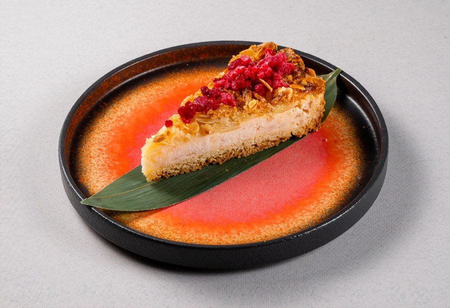 Торт рикота с грушей